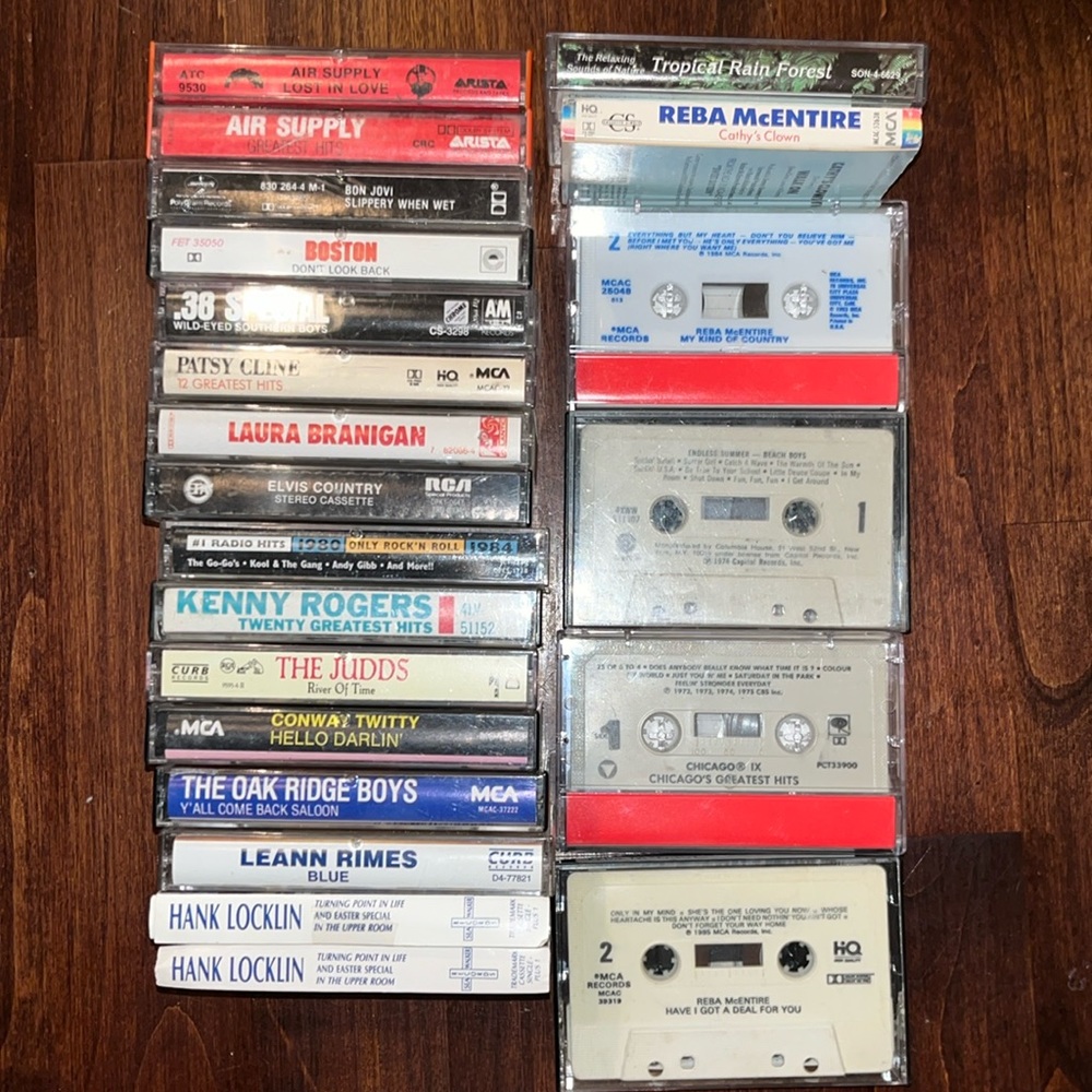 Cassette tape collection